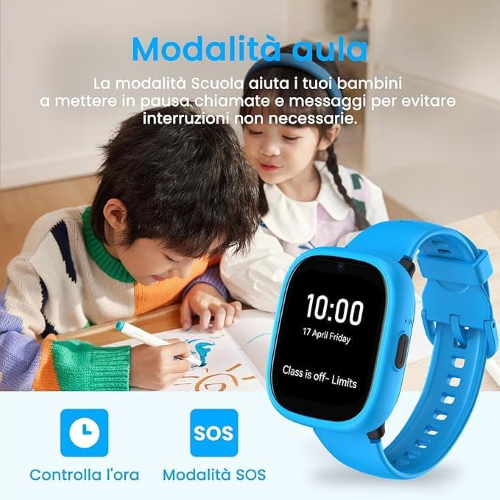 RADIOCOM - WATCH PHONE 4G/WI-FI PER BAMBINI