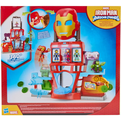 $ IMF IRON MAN FRIENDS- PLAYSET