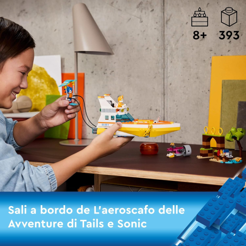 SONIC LEGO - AEROSCAFO DELLE AVVENTURE DI TAILS