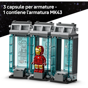 S.HEROES- LABORAT. DI IRON MAN SALA DELLE ARMATURE