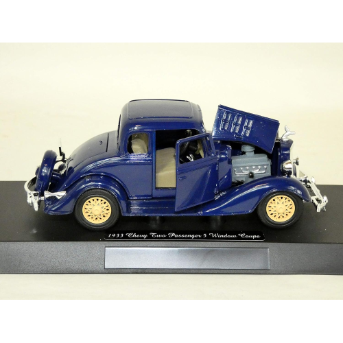 $ 1:32 - AUTO COLL. CHEVY TWO PASSENGER 5 WINDOW COUPE