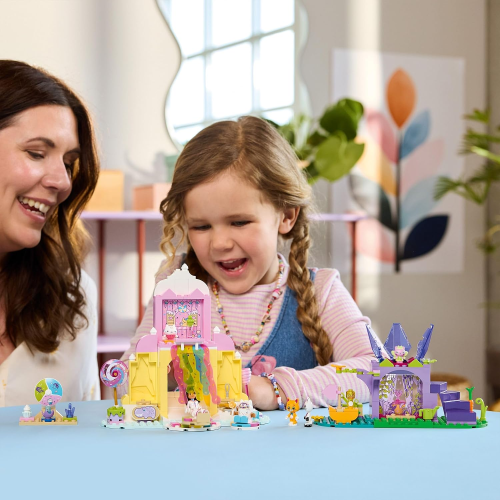 GABBY LEGO - DOLCE MONTAGNA E GIARDINO DI GATTINA FATINA