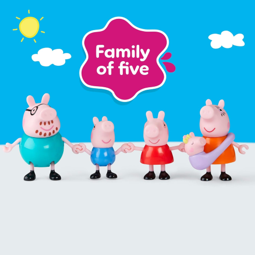 PEPPA PIG - SET FAMIGLIA 5 PERS.