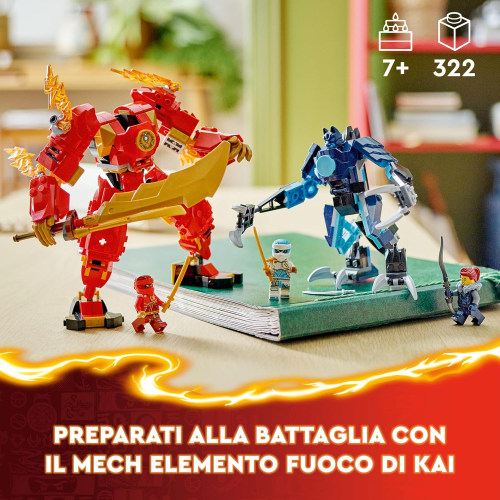 NINJAGO - MECH ELEMENTO FUOCO DI KAI