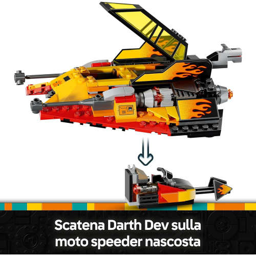 SW LEGO- SNOWSPEEDER FORCE BURNER