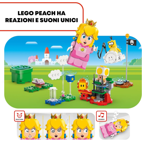 M.BROSS LEGO - AVVENT. PEACH INTERATTIVO