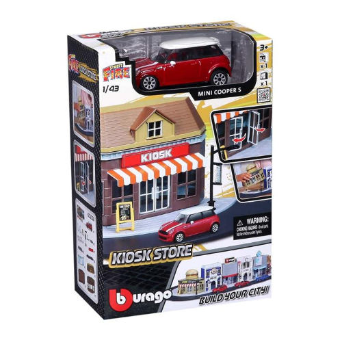 1:43 - BURAGO CITY CON AUTO