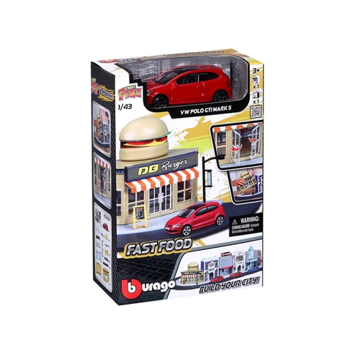 1:43 - BURAGO CITY CON AUTO