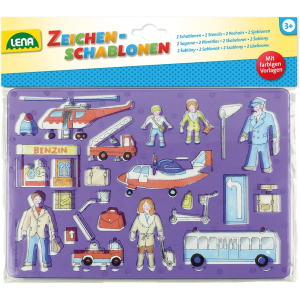 STENCIL- MEZZI DI TRASPORTO E PERSONE