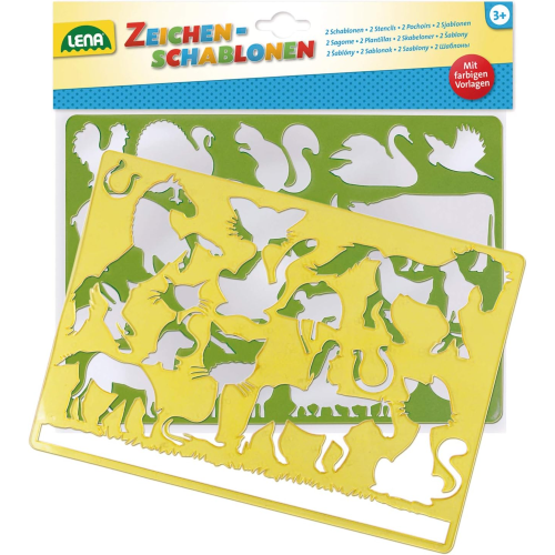 STENCIL- CAVALLI E CANI