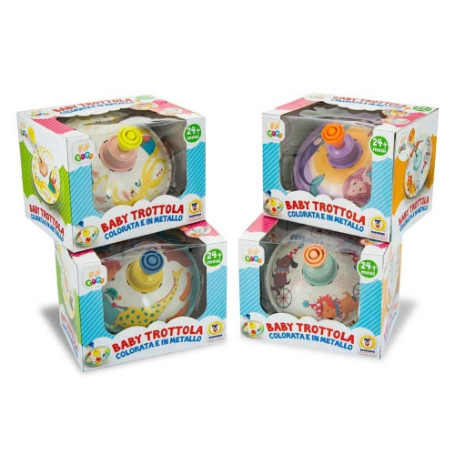 TROTTOLA METAL CM 13 COLORATA