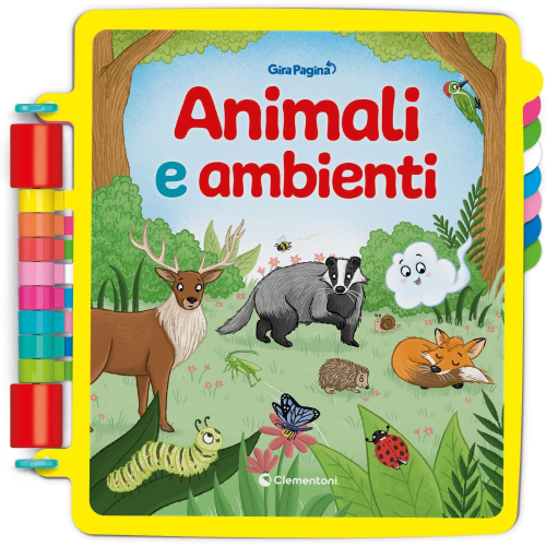 SAP - GIRAPAGINA ESPANS. BOOK 1 - ANIMALI & AMBIENTI