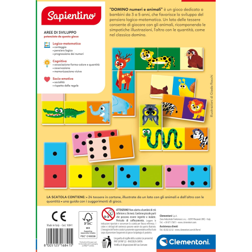 SAP - DSPLY- DOMINO NUMERI E ANIMALI