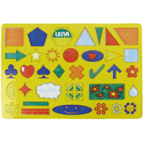 STENCIL- ALFABETO NUMERI E SIMBOLI