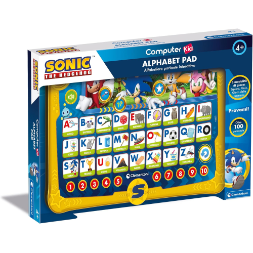 ALPHABET PAD - SONIC