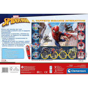 TAPPETO GIG. INTERATT.- SPIDERMAN