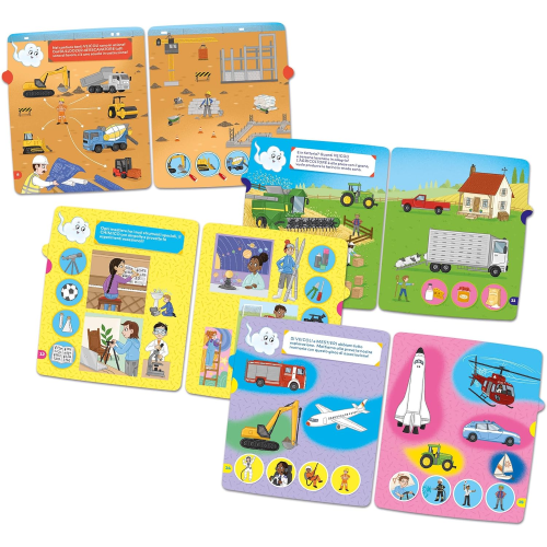 SAP - GIRAPAGINA ESPANS. BOOK 4 - VEICOLI & MESTIERI