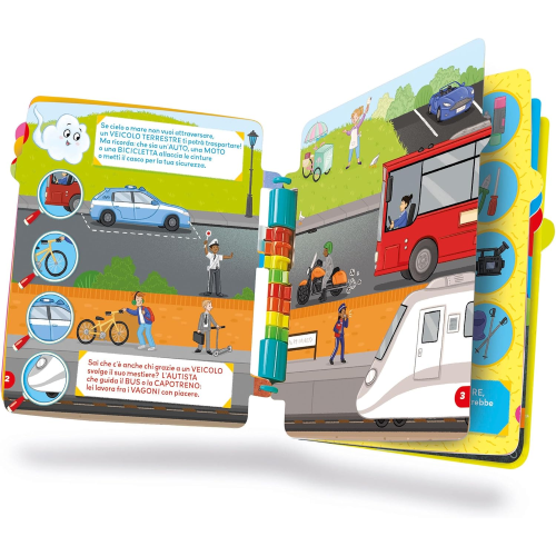 SAP - GIRAPAGINA ESPANS. BOOK 4 - VEICOLI & MESTIERI