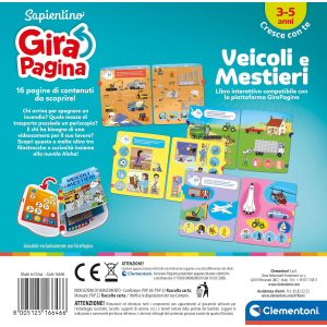 SAP - GIRAPAGINA ESPANS. BOOK 4 - VEICOLI & MESTIERI