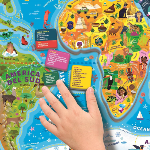 SAP - QUADRO MAGNETICO IL MONDO