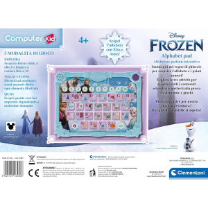 ALPHABET PAD - FROZEN