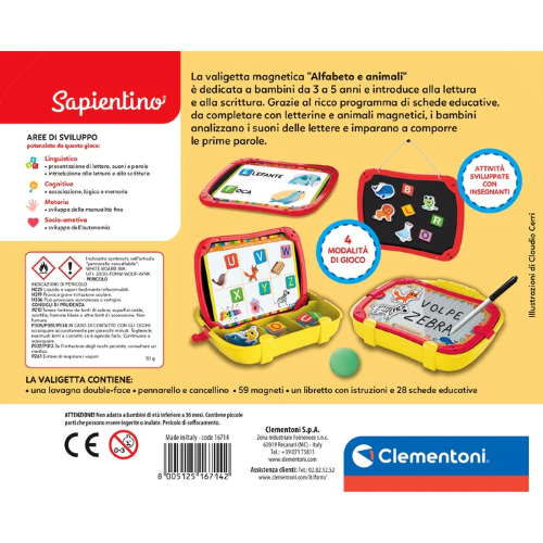 $ SAP - VAL. MAGN. ALFABETO E ANIMALI