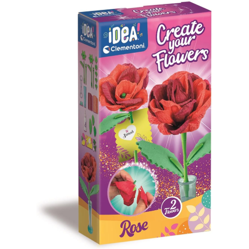 CREA IDEA - CREA IL TUO FIORE ROSA