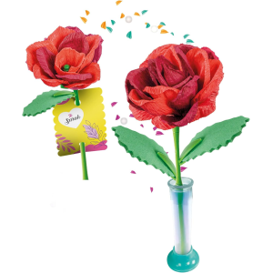CREA IDEA - CREA IL TUO FIORE ROSA