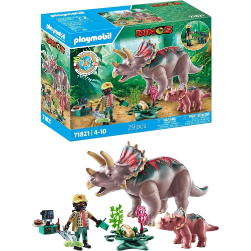 PLAY DINOS - TRICERATOPO & CUCCIOLO