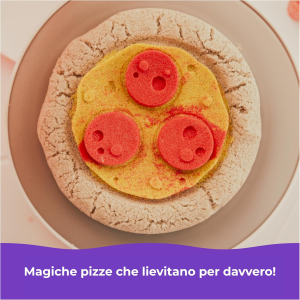 KINETIC SAND - SQUISH PIZZA