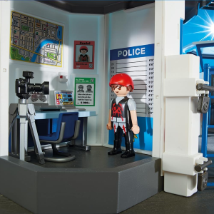 PLAY POLIZIA - STAZIONE  CON PRIGIONE %