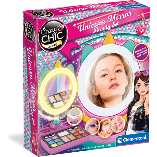 C.CHIC- UNICORN MIRROR BEAUTY SET