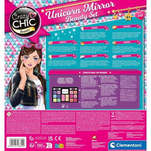 C.CHIC- UNICORN MIRROR BEAUTY SET