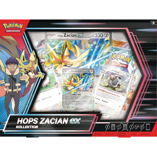 CG- POKEMON- COLLEZ. ZACIAN EX DI HOP 2025