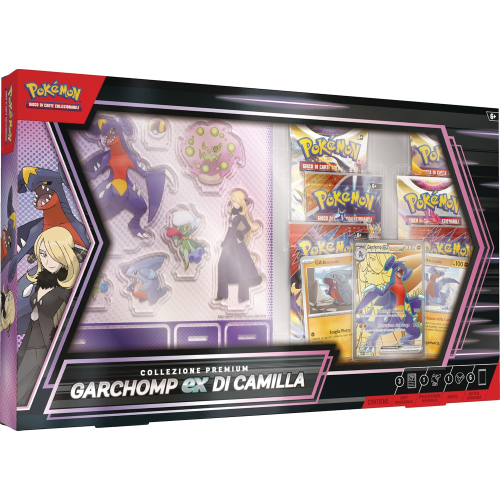 CG- POKEMON- COLLEZ. PREMIUM GARCHOMP EX DI CAMILLA