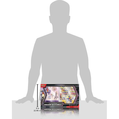 CG- POKEMON- COLLEZ. PREMIUM GARCHOMP EX DI CAMILLA