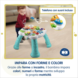 VT- TAVOLINO MULTIATTIVITA´ GIOCA IMPARA