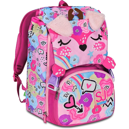 ZAINO - SJ GIRL SDOPP. GANG BIG PINKHUGS