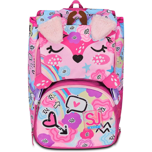 ZAINO - SJ GIRL SDOPP. GANG BIG PINKHUGS