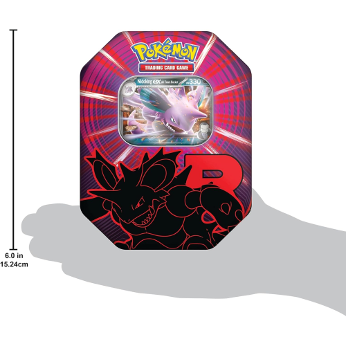 CG- POKEMON- TIN COLLEZ. TEAM ROCKET NIDOKING