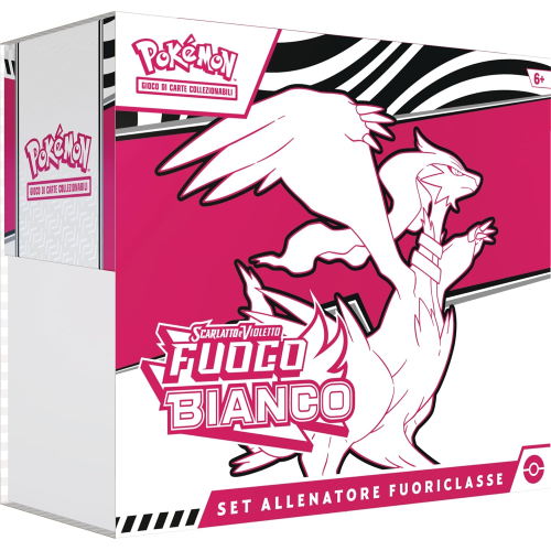 CG- POKEMON- S&V SET ALLENATORE F.CLASSE FUOCO BIANCO