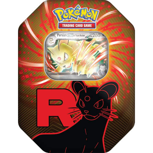 CG- POKEMON- TIN COLLEZ. TEAM ROCKET PERSIAN