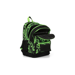 ZAINO - MINECRAFT ORG. GREEN  023