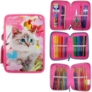 AST. 3 ZIP SEVEN COLOUR CODE ANIMAL SNAPSHOT