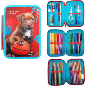 AST. 3 ZIP SEVEN COLOUR CODE ANIMAL SNAPSHOT