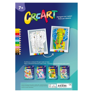 CRE ART LIBRO - ANIMALI SELVAGGI