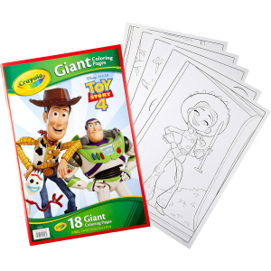 MAXI PAGINE DA COLORARE TOY STORE "OM