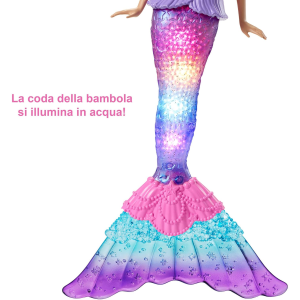 BARBIE - SIRENA MAGICA LUCI SCINTILLANTE