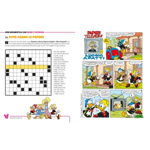 L- MINI ENIGMISTICA- MINNIE & PAPERINA