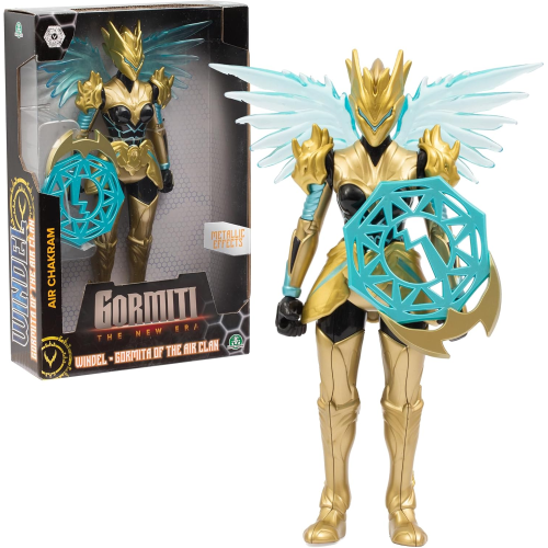 $ GORMITI - NEW ERA PERS. 27 CM CON ARMI